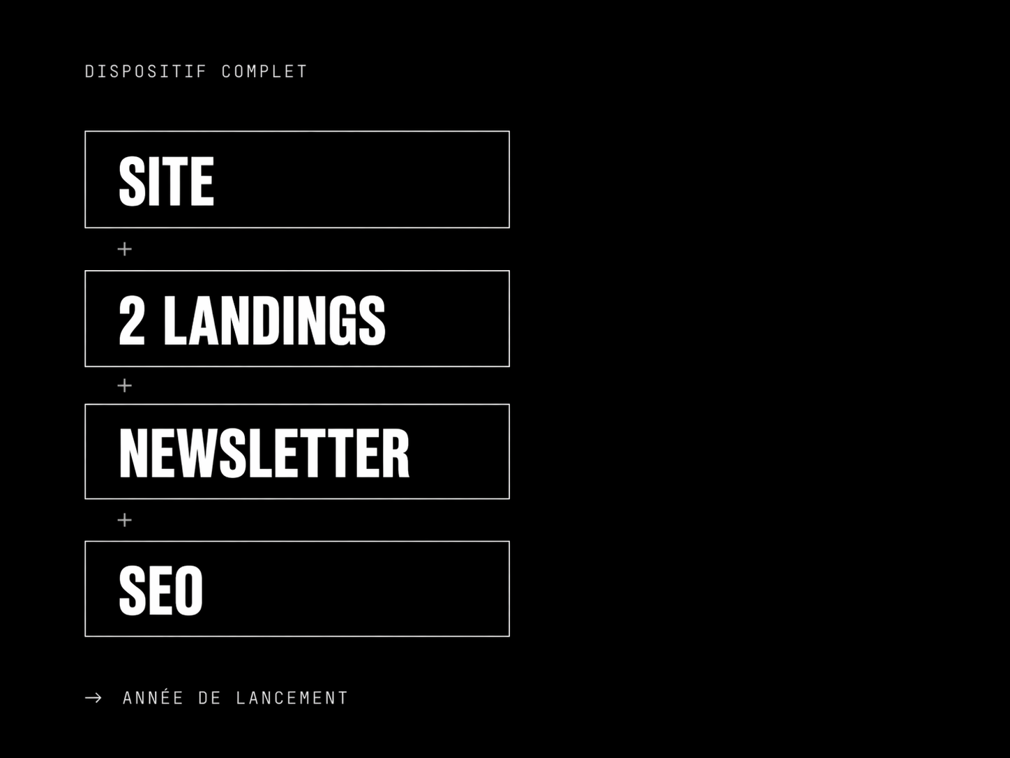 Dispositif de lancement — Dispositif complet